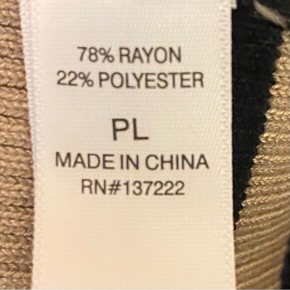 Love Trend New York Button Down Cardigan Women Size Petite Large Striped Pattern - Picture 6 of 7